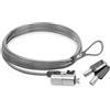 Prodotto OEM CAVO LUCCHETTO SICUREZZA NB 2MT CHIUSURA CON CHIAVE - AC9040