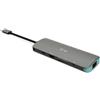 I-TEC NANO DOCKING STATION IN METALLO USB-C, 4K HDMI LAN + POWER DELIVERY 100W - C31NANODOCKLANPD