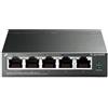 TP-Link TL-SG105PE switch di rete Gestito L2 Gigabit Ethernet (10/100/1000) Supporto Power over Ethernet (PoE) Nero - TL-SG105PE