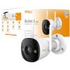 IMOU BULLET 3 3K TELECAMERA ESTERNA 5MP FULL COLOR CON WI-FI 6, SIRENA, FARETTO E RESISTENZA ,IP67 - IPC-S3EP-5M0WE