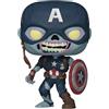 FUNKO POP ZOMBIE CAPTAIN AMERICA (BOBBLE HEAD) (57375) - WHAT IF - MARVEL - NUM. 941 FUN57375 - FUN57375