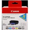 Canon PGI-550+CLI-551 Multipack nero / ciano / magenta / giallo / Grigio (6496B005) - PGI-550+CLI-551