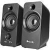 NGS ALTOPARLANTI SPEAKER 2.0 PC 12W, USB, JACK 3.5MM, PLUG AND PLAY - SB350
