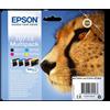Epson T0715 Multipack nero / ciano / magenta / giallo (C13T07154012) - C13T07154012