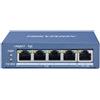 HIKVISION DS-3E0505P-E/M - UNMANAGED SWITCH 4PT POE GIGABIT + 1PT UPLINK HIKDS-3E0505P-E/M - HIKDS-3E0505P-E/M