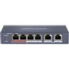 HIKVISION DS-3E0106P-E/M - UNMANAGED SWITCH 4 POE PORTS - 2 UPLINK PORT HIKDS-3E0106P-E-M - HIKDS-3E0106P-E-M