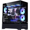 ITEK CASE ITEK M.TOWER SHOWBUI 37B - Gaming Tower, ATX, 3x12cm ARGB fan, Type-C, 2xUSB3.0, Side & Front Panel Temp, - ITGCASB37B I - ITGCASB37B