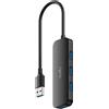 CUDY UH40A - HUB 4 PT USB-A 3.0 CUDUH40A - CUDUH40A