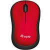 EQUIP 245113 - MOUSE WIRELESS - 1200 DPI - RED EQU245113 - EQU245113
