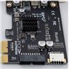 ADJ PCIE EXPANSION CARD PH61 CASE ADJ USB3.0X1 + USB3.2 GEN2X1 - 240-00002