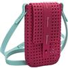 Ipanema Mini Bag, Tracolla Donna, Rosso/Verde, Einheitsgröße
