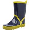 Playshoes Stivali di Gomma Unisex - Bambini e ragazzi, Giallo (Marino Giallo), 20/21 EU
