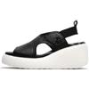Fly London DUJI410FLY, Sandal Women's Fashion Shoes, BLACK, 41