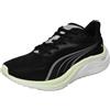 Puma Electrify Nitro 4 Wn Scarpe da Corsa su Strada, da Donna, Nero-Mela Spritz-Vibrant Blue, 4.5 UK, Puma Spritz di Mela Nera Blu Vibrante, 37.5 EU