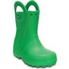 Crocs Unisex Bambino Handle It Rain Boot Kids Stivale, Grass Green, 23/24 EU