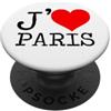 Miftees France Tees Io cuore Parigi J'adore Paris PopSockets PopGrip Adesivo