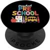First Day of School Womens Teacher Teach Insegnante prescolare insegnamento uomo insegnante prescolare donne PopSockets PopGrip Adesivo