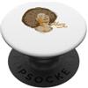 Black Mom African American Afro Women Mo Mese della storia nera della madre della melanina dei capelli afro della mamma nera PopSockets PopGrip Adesivo