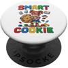 Clever Block Creations Smart Cookie Robot Giocattolo Mattoni Studente Intelligente PopSockets PopGrip Adesivo
