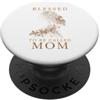 Black Mom African American Afro Women Mo Blessed To Be Called Mom Orgoglioso Nero Mamma Melanina Africana PopSockets PopGrip Adesivo