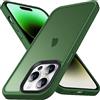Anqrp Custodia serie Matt Zero per iPhone 14 Pro, sottile [Protezione militare e protezione della fotocamera] Custodia protettiva traslucida