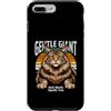 Maine Coon Cat Gentle Feline Giant Lover Custodia per iPhone 7 Plus/8 Plus Delicato gatto gigante Maine Coon Entrambe le parole ugualmente vere