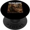 Funny Papa Bear Father Day Deer Duck Hun Big Rack Energy Caccia Vita da cacciatore Cervo Anatra PopSockets PopGrip Adesivo