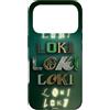 Marvel Custodia per iPhone 17 Pro Marvel Studios Loki Lettere