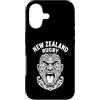 New Zealand Rugby Maori Inspired Kiwi Ha Custodia per iPhone 17 Nuova Zelanda Rugby Vintage Maori Haka Face con Moko Tattoo
