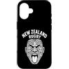 New Zealand Rugby Maori Inspired Kiwi Ha Custodia per iPhone 16 Tatuaggio artistico tribale Maori Haka vintage di rugby neozelandese