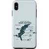 East Coast Shark Sightings Map Cool Shop Custodia per iPhone XS Max East Coast Shark Sightings Cool Map