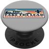 Outpost Scouting Gear by Giant Step Desi Take the Lead! Vintage Scouting Hiking 90s Vibe Logo PopSockets PopGrip Adesivo