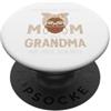 Black Mom African American Afro Women Mo Dio mi ha regalato due titoli Mamma E Nonna Nero Mamma Melanin PopSockets PopGrip Adesivo