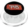 Urban Area Code Streetwear Supply NYC 718 Codice area Graffiti New York Streetwear Grunge PopSockets PopGrip per MagSafe