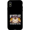 Lazy Ragdoll Cat Funny My Bones Left Custodia per iPhone X/XS My Bones Left I Am Pozzanghera Now This Is Fine Cat