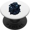 Lakelandwholesale1 Shirt Company Ascolta See Speak No Evil Skulls - Grafica gotica oscura PopSockets PopGrip Adesivo