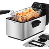 Aigostar Friggitrice 2200Watts Capacità 3 Litri con Finestra Controllo di