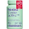 Vitaminact Biotina Capelli Uomo - Eletto Prodotto dell'anno 2026 - Con Probiotico, Biotina 900% VNR - 365 Microcompresse - Dura 1 Anno - Con Serenoa - Integratori per Capelli - Vitaminact.