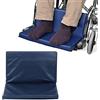 Ayayu Pedaliera per Sedia a Rotelle, Cuscino Rialzato per Poggiapiedi per Sedia a Rotelle per Disabili, Facile da Installare, Protezione per Cuscino per Gambe Morbida e Confortevole (40,6 X 50,8 X 2,5 cm),