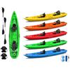 Big Mama Kayak MOJITO BIG MAMA KAYAK canoa con 2 + 1 Posti, 380 Cm + 2 Gavoni + 2 ruote integrate + 2 Pagaie + 2 Seggiolini (FULL PACK)
