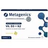 Metagenics Vit D3+k2 Integratore alimentare per le ossa 56 Compresse Masticabili