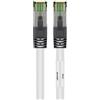 Goobay Cavo patch RJ45 (CAT 6A, 500 MHz) con cavo grezzo CAT 8.1 S/FTP, bianco, 20 m - conduttore in rame privo di ossigeno al 99,9% (OFC), AWG 24, guaina del cavo priva di alogeni (LSZH)