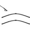 Valeo Spazzole piatte Silencio, spazzole tergicristallo - VF408 - 700 + 700 mm - 2 pz