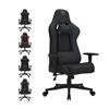 SENSE7 Sedia da gaming SENSE7 Spellcaster in tessuto nero-blu - Sedia da ufficio ergonomica, sedia da scrivania per PC, sedia da gaming, portata 150 kg, braccioli 2D, reclinabile a 160°, poltrona direzionale