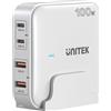 UNITEK GaN network charger - Unitek P1229AWH01-EU | 100W 2x USB-C 2x USB-A