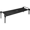 Disc-O-Bed ONE L sdraio pieghevole, nero,