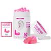 Haspro TUBE50 tappi per orecchie, rosa,