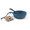 Kupilka 33 + set di ciotola e cucchiaio con forchetta in uno, blu,