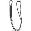 Mil-Tec cordino Paracord con moschettone, nero,
