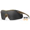 WILEY X WileyX VAPOR 2.5 occhiali di sicurezza, marrone,